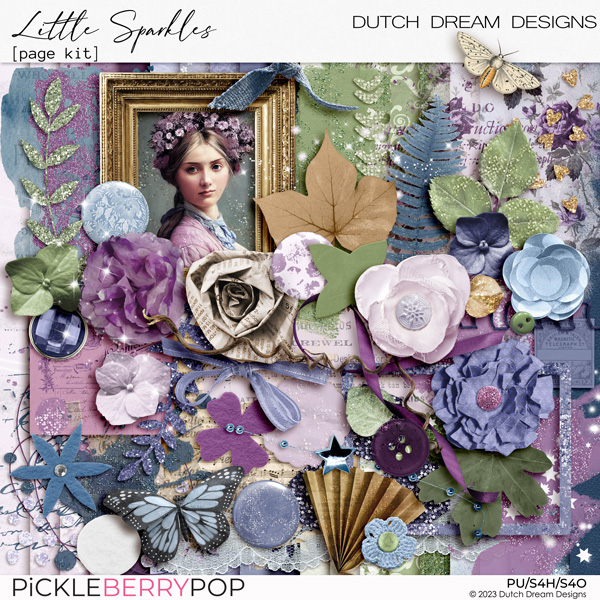 Little Sparkles - Page Kit