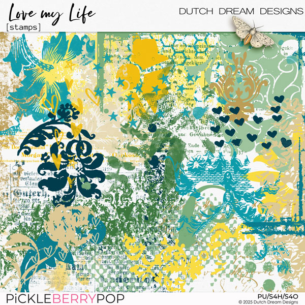 Love my Life - Stamps