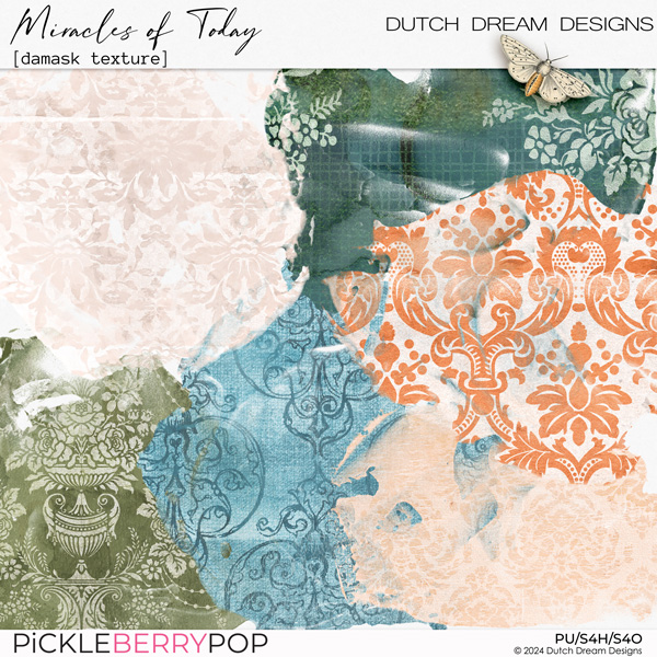 Miracles of Today - Damask Textures