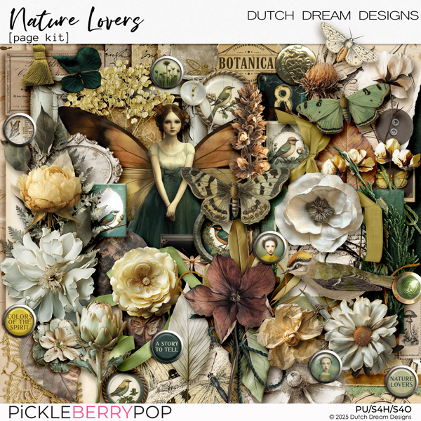 Nature Lovers - Page Kit