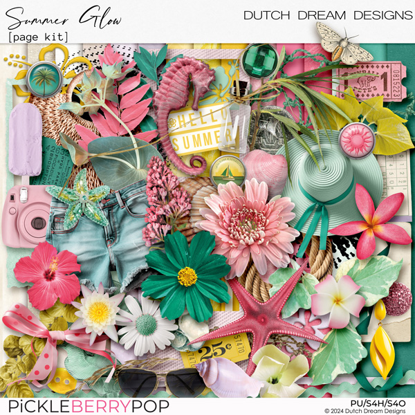 Summer Glow - Page Kit