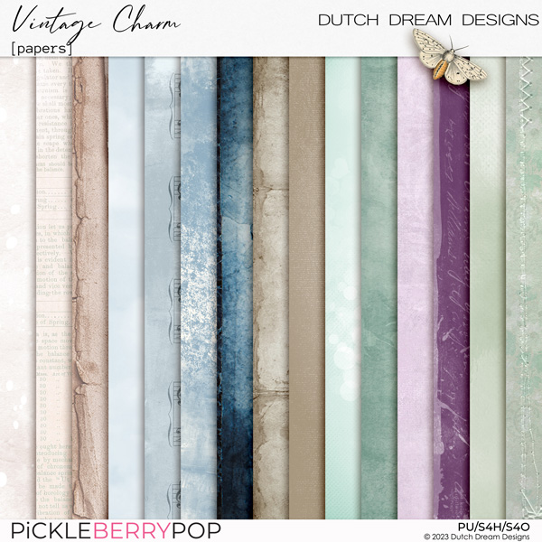 Vintage Charm - Papers