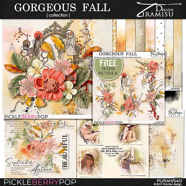 Gorgeous Fall Bundle Plus Free Gift by TirAmisu design