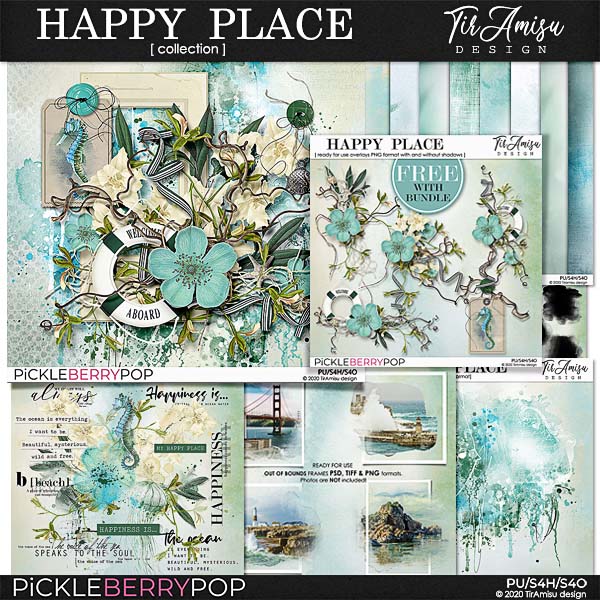 Happy Place ~ Bundle by TirAmisu design