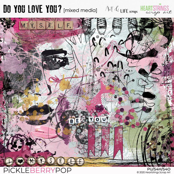 Do you love you? Mixed Media