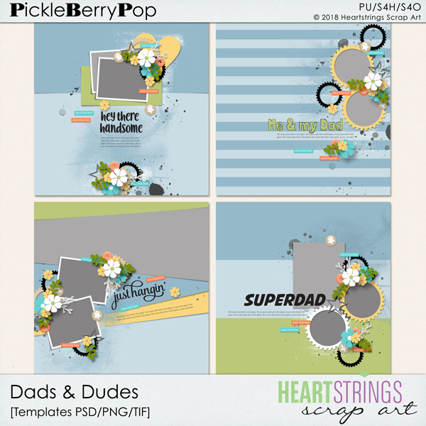 Dads & Dudes Templates