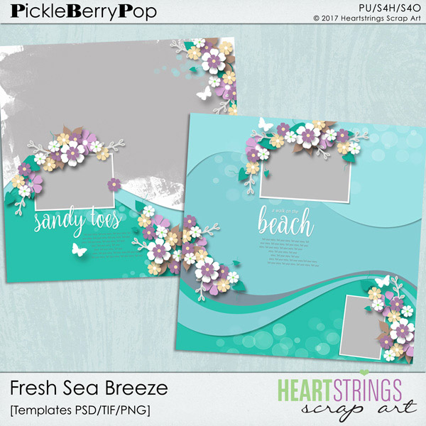 Fresh Sea Breeze Templates