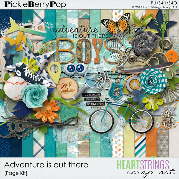 Adventure is out there Page Kit