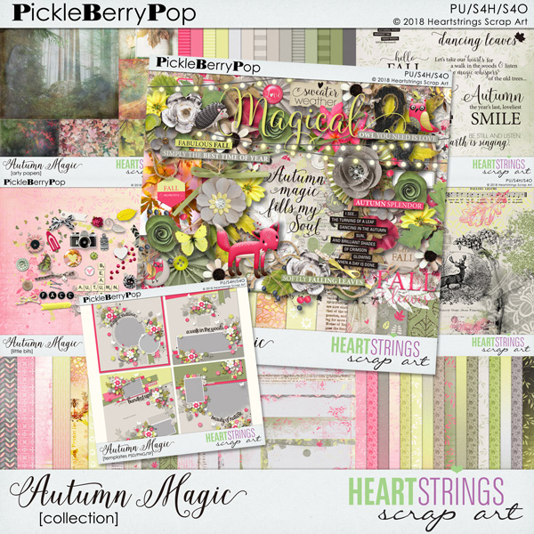 Autumn Magic Collection by Heartstrings Scrap Art