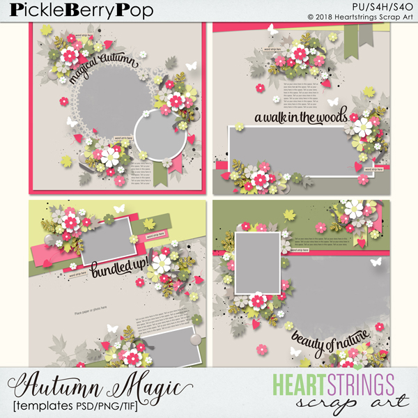 Autumn Magic Templates