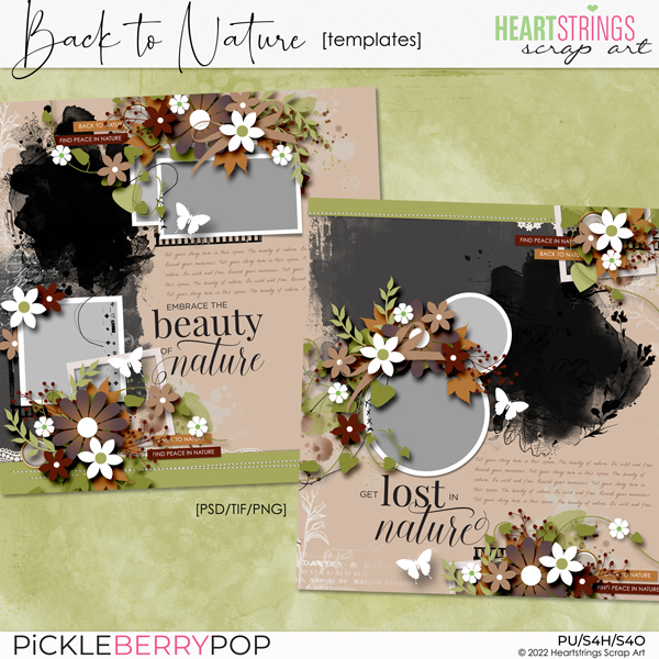 Back to Nature Templates