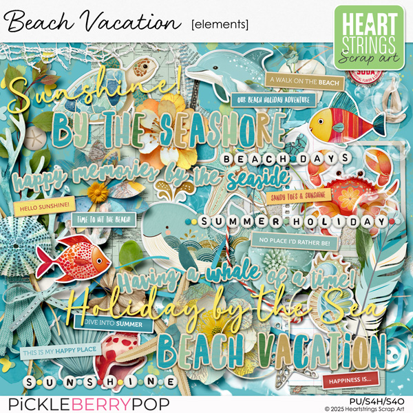 Beach Vacation Elements