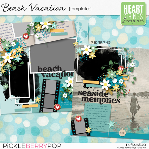 Beach Vacation Templates