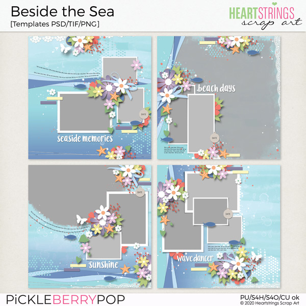 Beside the Sea Templates