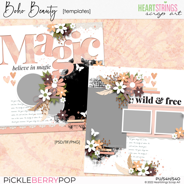 Boho Beauty Templates