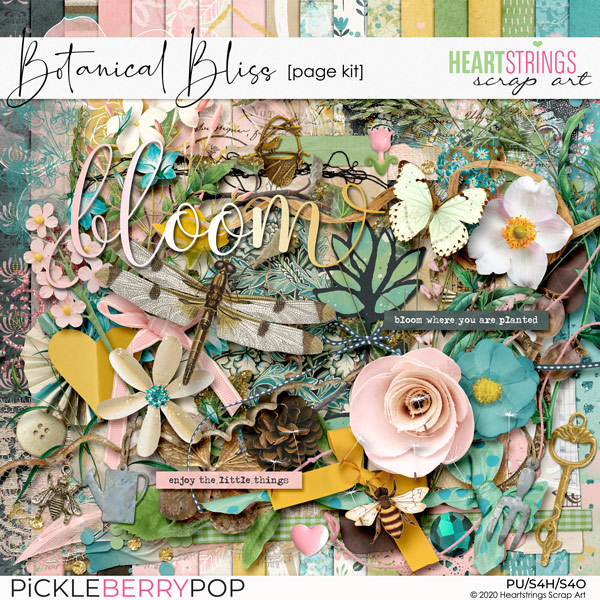 Botanical Bliss Page Kit