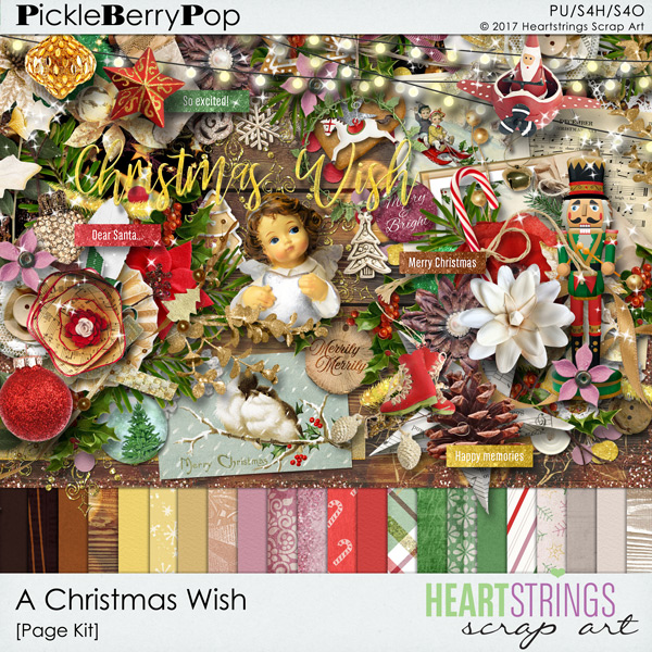 A Christmas Wish Page Kit