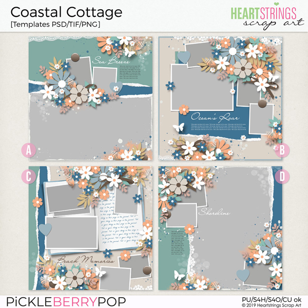 Coastal Cottage Templates