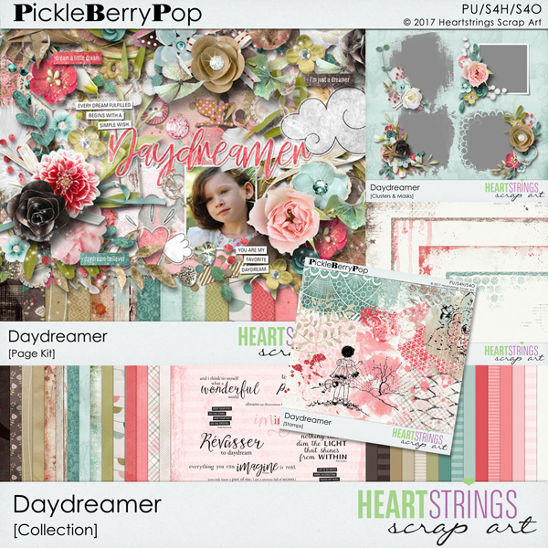 Daydreamer Collection by Heartstrings Scrap Art