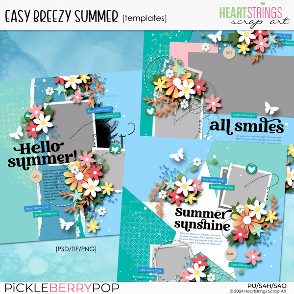 Easy Breezy Summer Templates