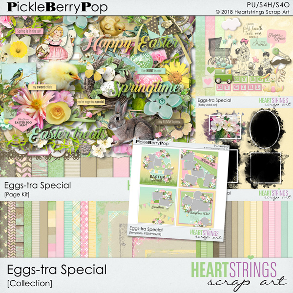 Eggs-tra Special Collection by Heartstrings Scrap Art