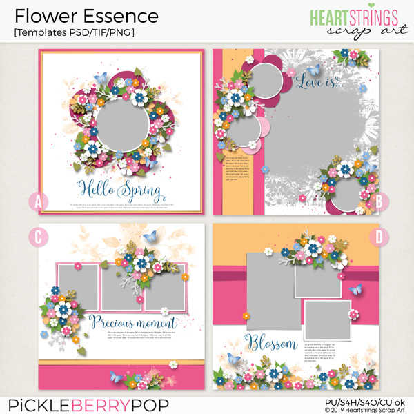 Flower Essence Templates