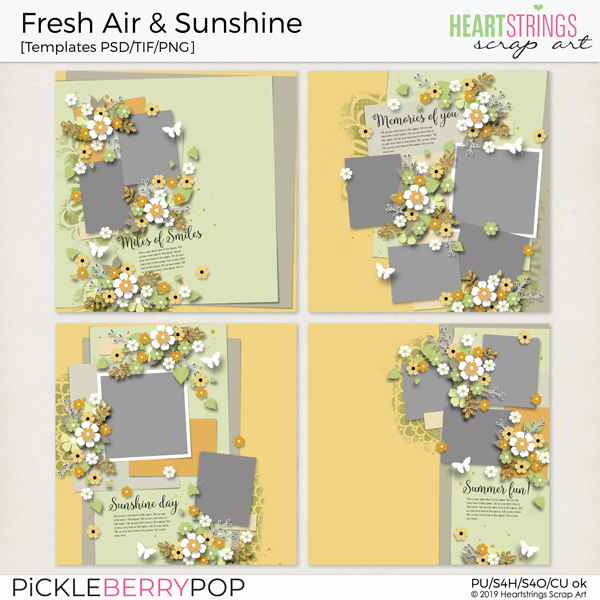 Fresh Air & Sunshine Templates