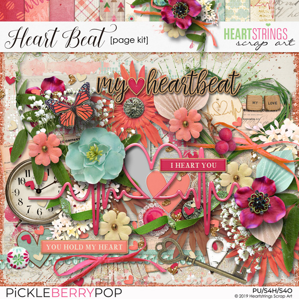 Heart Beat Page Kit