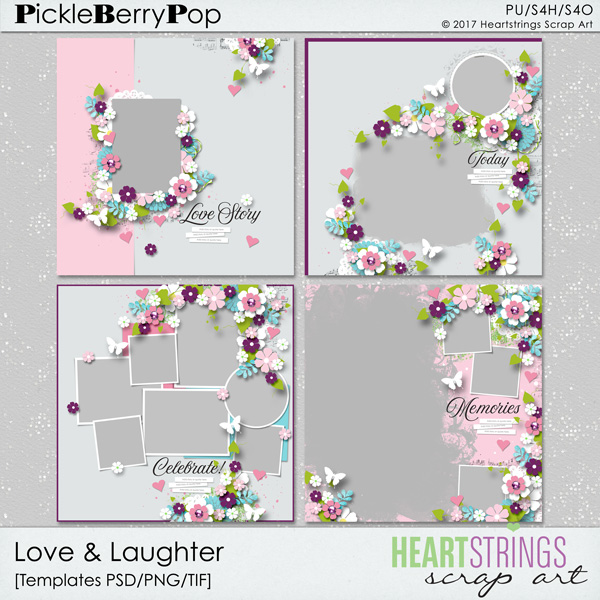 Love & Laughter Templates