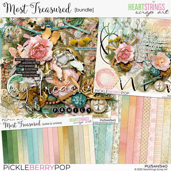 Most Treasured Bundle by Heartstrings Scrap Art