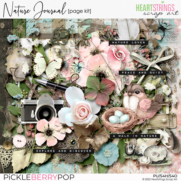 Nature Journal Page Kit