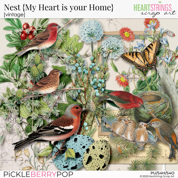 Nest {My Heart is Your Home} Vintage