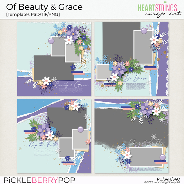 Of Beauty & Grace Templates