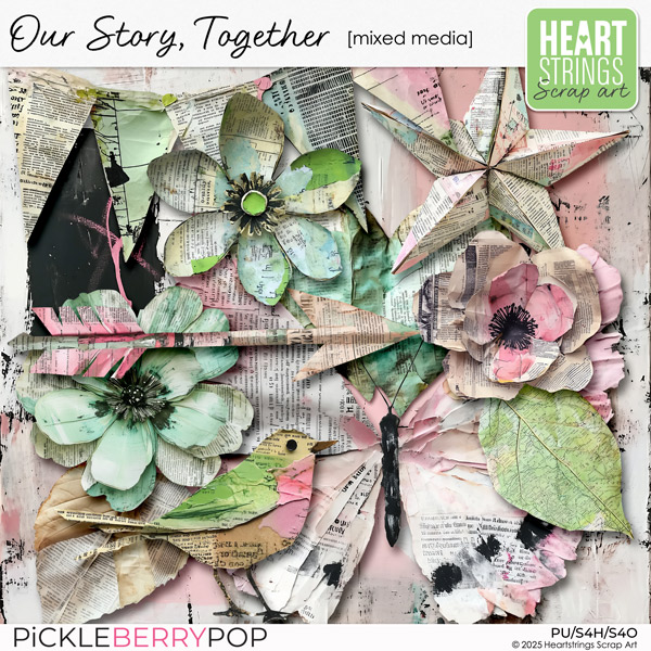 Our Story, Together Mixed Media
