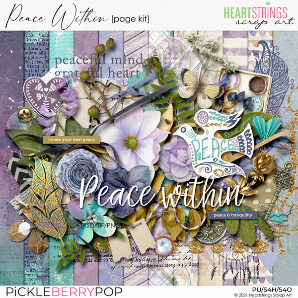 Peace Within Page Kit