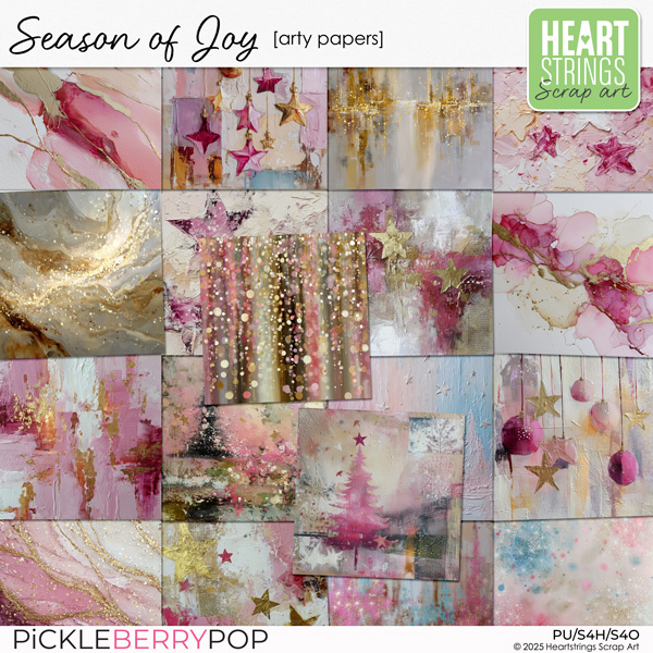Season of Joy Arty Papers