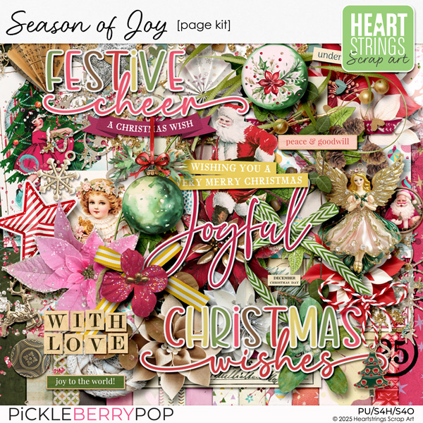 Season of Joy Page Kit