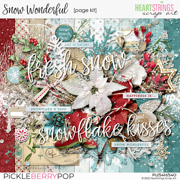 Snow Wonderful Page Kit