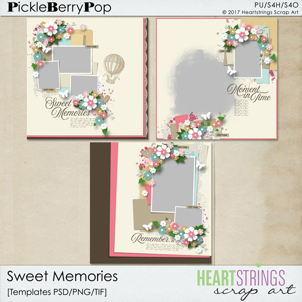 Sweet Memories Templates