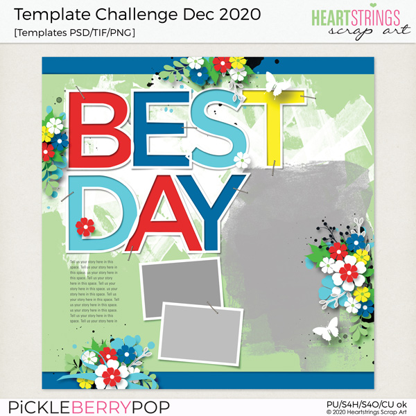 December 2020 Template Challenge