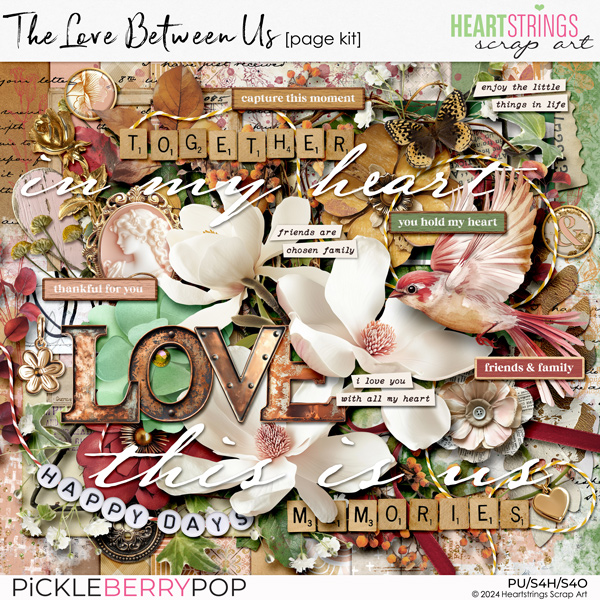 The Love Between Us Page Kit