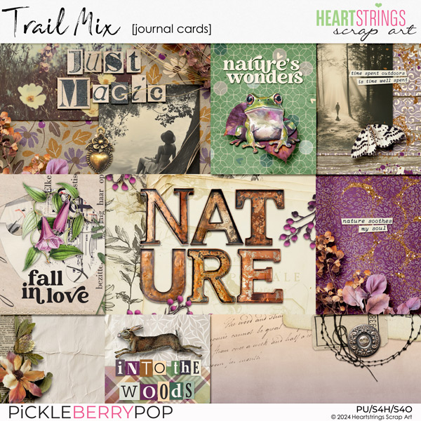 Trail Mix Journal Cards