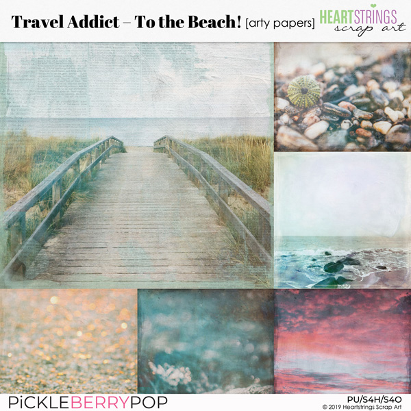 Travel Addict – To the Beach! Arty Papers