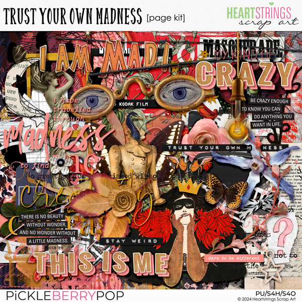 Trust Your Own Madness Page Kit