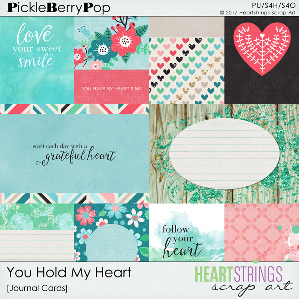 You Hold My Heart Journal Cards