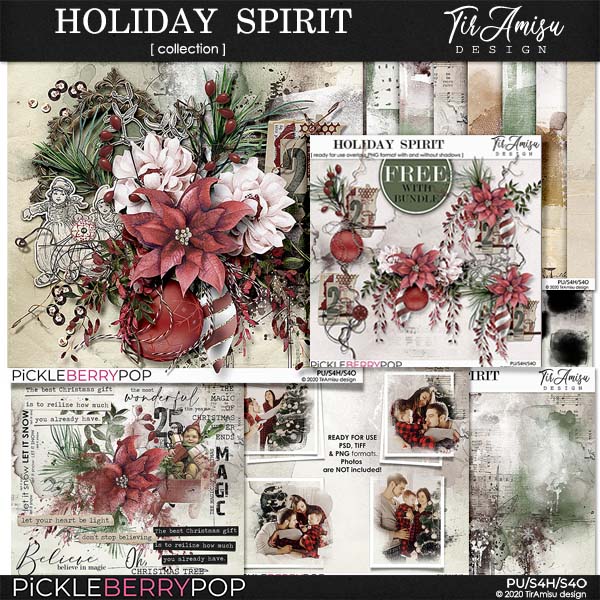 Holiday Spirit ~ Bundle by TirAmisu design 