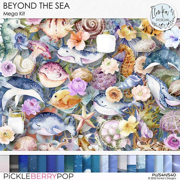 Beyond The Sea Mega Kit by Ilonka's Designs
