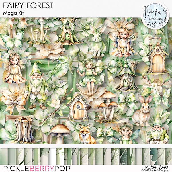 Fairy Forest Mega Kit by Ilonka's Designs
