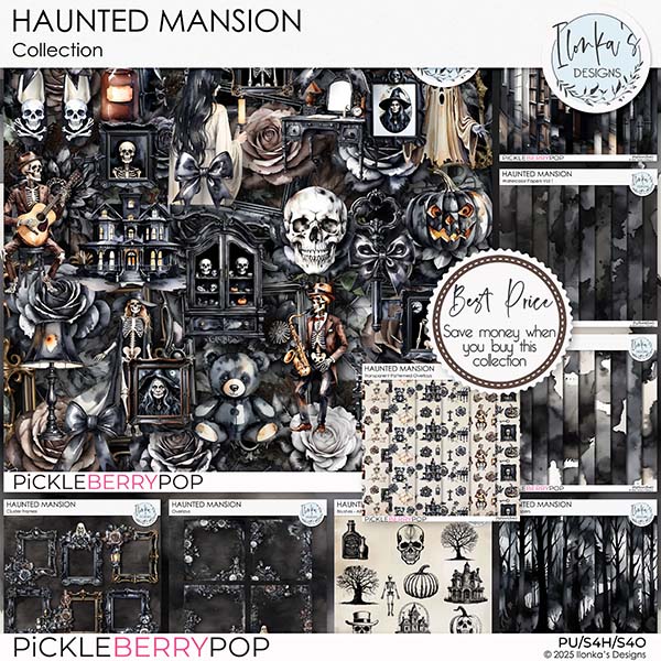 Haunted Mansion Collection by Ilonka's Designs 