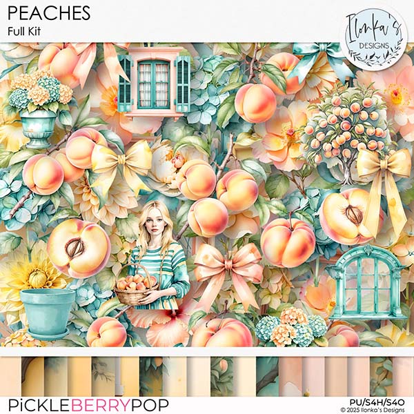 Peaches Full Kit by Ilonka's Designs